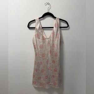 Inner Most Floral Silk Mini Dress